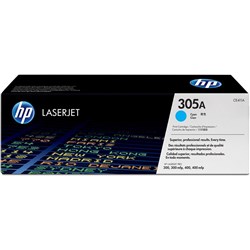 HP CE411A CYAN TONER CART 2.6K Pages