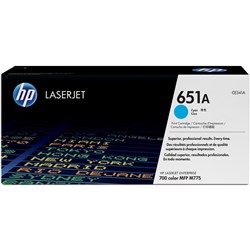 HP 651A CYAN TONER CART 16K