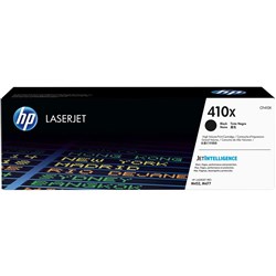 HP 410X BLACK TONER CARTRIDGE 6500PGS