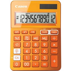 CANON LS123KM CALCULATOR Desktop Orange