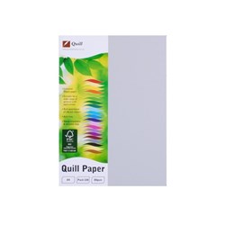 QUILL A4 XL MULTIOFFICE PAPER 80gsm Grey PK100