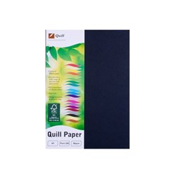 QUILL A4 XL MULTIOFFICE PAPER 80gsm Black PK100