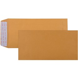 CUMBERLAND POCKET ENVELOPE DL 220x110 StripSeal Gold 85g BOX 500