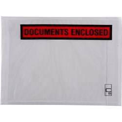 CUMBERLAND PACKAGING ENVELOPES Document Enclosed Bx1000 155 x 115mm