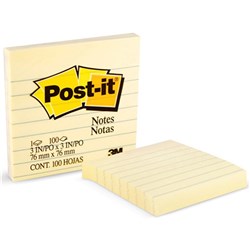 POST IT 630 LINED YELLOW PADS 73x73