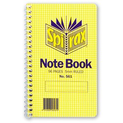 NOTEBOOK SPIRAX #561 147X87 S/O 561