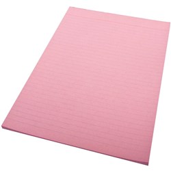 QUILL A4 70LF COLOUR BOND PADS Pink