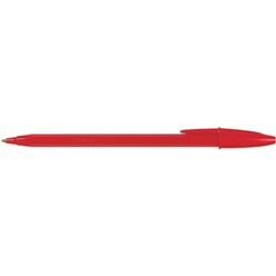 PEN BIC ECONOMY MEDIUM RED 0224 SOLD AS BX12