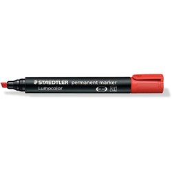 STAEDTLER 350 PERMANENT MARKER Chisel Red