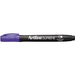 ARTLINE SUPREME MARKERS Permanent Purple (min 12 each)
