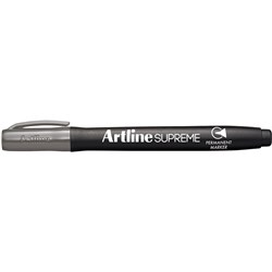 ARTLINE SUPREME MARKERS PERMANENT GREY BOX 12