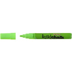 Texta Liquid Chalk Marker Dry Wipe Bullet 4.5mm Nib Green