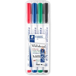 STAEDTLER LUMOCOLOR PEN Set Whiteboard 4 Assorted