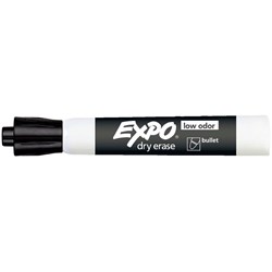EXPO WHITEBOARD MARKER 2.0mm Bullet Tip Black
