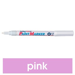 ARTLINE 400XF PAINT MARKERS Med Bullet Pink