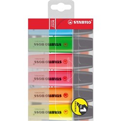 HIGHLIGHTER STABILO BOSS WLT6 WALLET 6