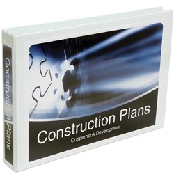 MARBIG INS/BIND A3 LANDSCAP 32MM 3D WH