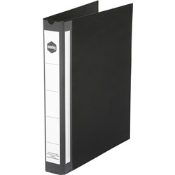 DELUXE PVC BINDERS A4 2 'D' 25mm Black