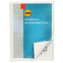 MARBIG INSERT COVER FLIC FILE A3 10 POCKET