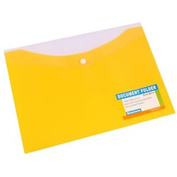 BEAUTONE POLYPROP TROPICAL DOCUMENT ENV A4 Yellow/Banana