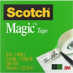 SCOTCH 810 MAGIC TAPE 19mmx33m