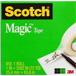 SCOTCH 810 MAGIC TAPE 25mmx66m