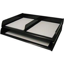 ITALPLAST A3 DOCUMENT TRAY **SINGLE TRAY** Black