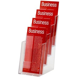 TAYMAR BROCHURE HOLDERS DL DL Free Standing 4 Tier 4C104