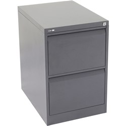 GO 2 DRAWER FILING CABINET H730xw460xd620mm Graph Ripple Furnx