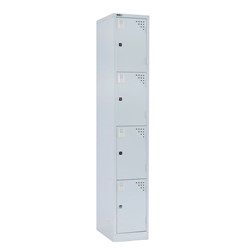 STEEL STORAGE LOCKER 380 Wide 4 Door