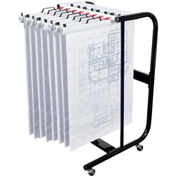 PLANHORSE MOBILE TROLLEY A1-2000 HOLDS 20 CLAMPS 1070MM HIGH