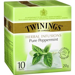 TWININGS TEA BAGS Peppermint Pack Of 10