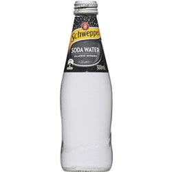 SCHWEPPES SODAWATER 300ml Pack 24