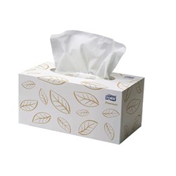 TORK PREMIUM FACIAL TISSUES 224S 2PLY BX200