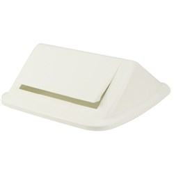 ITALPLAST WASTE BIN Swing Top Lid Only White