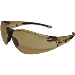 MAXISAFE SANTA SAFETY GLASSES (Min Buy is 12, priced per ea) FE Bronze Mirror