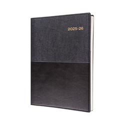 FINANCIAL DIARY A4 1 DPP VANESSA #145 WIRO BOUND BLACK