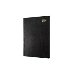 DEBDEN KYOTO DIARY A5 Week to Opening 1Hr Black