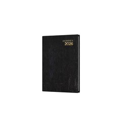 Debden Kyoto Diary Week To View A7 Black