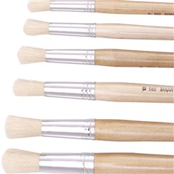 JASART 582/4 ETERNA BRUSH Round Bx12