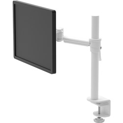 PLUTO SINGLE MONITOR ARM Full Motion Articulating Arm Easy Upgrade To Dual