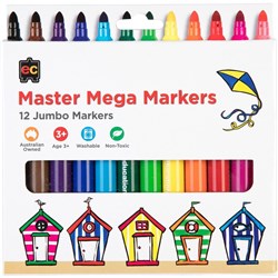 EDVANTAGE MASTER MEGO MARKERS Assorted Colours