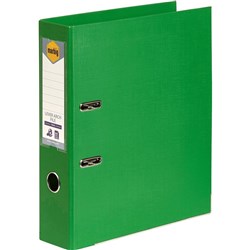 MARBIG PE LINEN LEVER ARCH A4 - Green (Was 6501004)