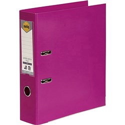 MARBIG PE LINEN LEVER ARCH A4 - Pink
