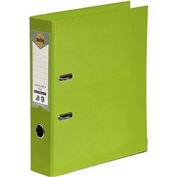 MARBIG PE LINEN LEVER ARCH A4 - Lime