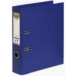 MARBIG PE LINEN LEVER ARCH A4 - Dark Blue