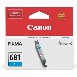 CANON INK CARTRIDGE CLI-681C Cyan