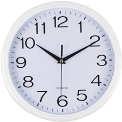 Italplast Wall Clock White Trim