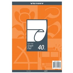 A4 GRAPH PADS 5mm