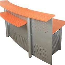 RAPID WORKER RECEPTION COUNTER W1500 Beech